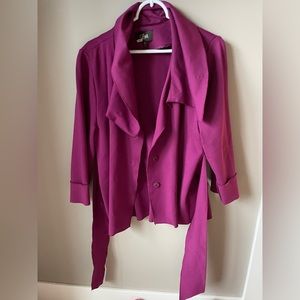 Magenta jacket
